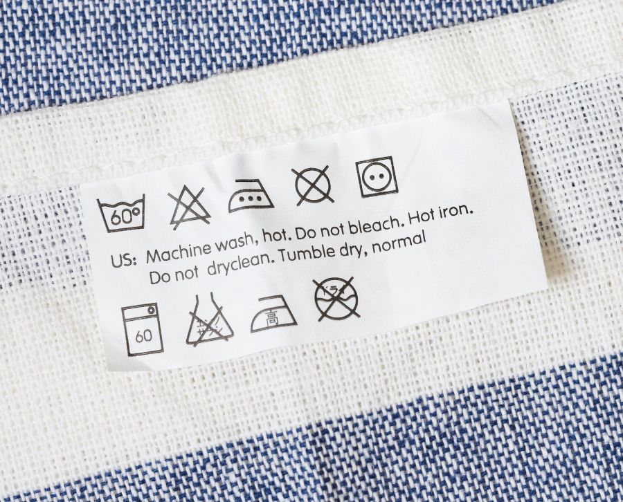 símbolos lavar ropa